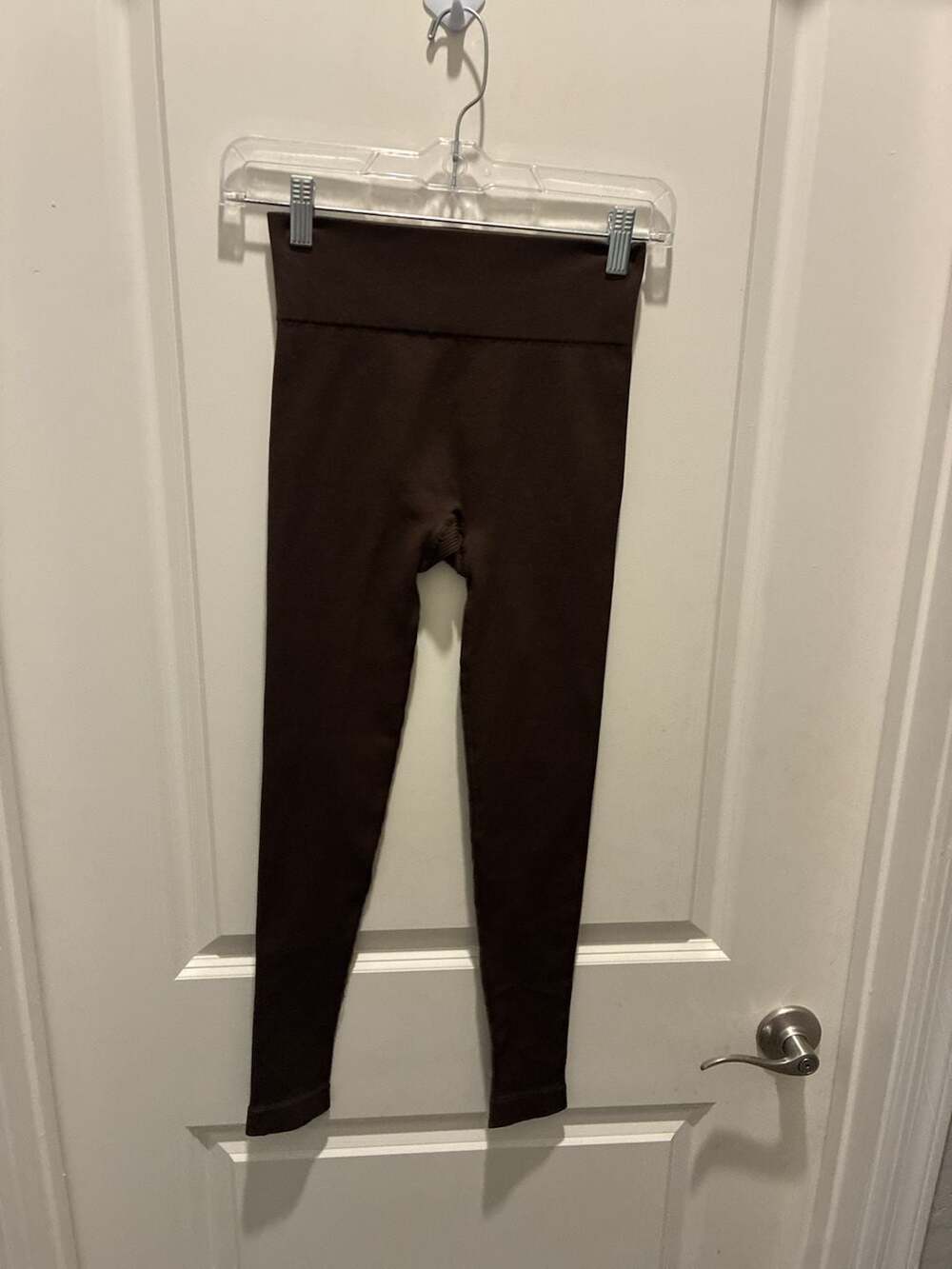 Adanola Women's Brown Seamless Leggings Size Small